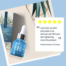 Load image into Gallery viewer, ZONE - 365 Hyaluronic Acid Serum for Face 20%; Moisturizes & Plumps Skin; with Vitamin C, E, Aloe; 1 fl oz