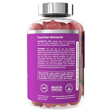 Load image into Gallery viewer, Apple Cider Vinegar Gummies from The Mother - All-Natural, Vegan ACV with Folic Acid and Vitamin B6 & B12 | by Essential Elements - 60 Count