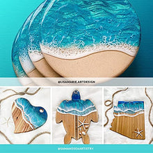 Load image into Gallery viewer, MEYSPRING Turquoise Blue Epoxy Resin Color Pigment - 50g - Mica Powder for Epoxy