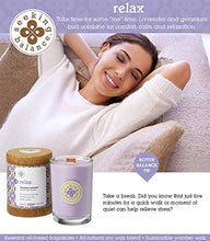 Load image into Gallery viewer, Root Candles Seeking Balance Small Spa Candle, 6.5-Ounce, Relax: Geranium Lavender