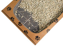 Load image into Gallery viewer, Cat Box Eco Cat Toilet for Four Weeks. Ready to use Shatter-Resistant Anti-Breaking Self-Cleaning Kitty Litter Cardboard Box Tray Refills Non-Clumping Wood Mineral Cat Litter Smell up to 25-30 Days