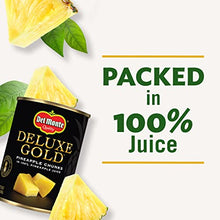 Load image into Gallery viewer, DEL MONTE DELUXE GOLD Pineapple Chunks in 100% Pineapple Juice, Canned Fruit, 20 oz Can