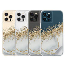 Load image into Gallery viewer, Case-Mate - Karat - Case for iPhone 12 and iPhone 12 Pro (5G) - Gold Foil Accents - 10 ft Drop Protection - 6.1 inch - Karat Marble
