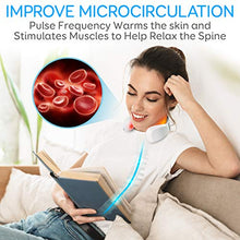 Load image into Gallery viewer, Smart Neck Massager with Heat - Cordless Rechargeable Trigger Point Deep Tissue Portable Neck Massager w/ Heat Vibration Shiatsu Acupressure Therapy, for Men & Women - SereneLife SLNKMSG120