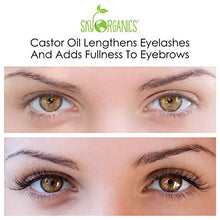Load image into Gallery viewer, Castor Oil USDA Organic Cold-Pressed (16oz) 100% Pure Hexane-Free Castor Oil - Conditioning & Healing, For Dry Skin, Hair Growth - For Skin, Hair Care, Eyelashes - Caster Oil By Sky Organics