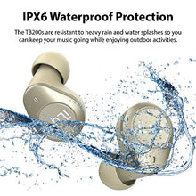 Load image into Gallery viewer, iLuv TB200 Gold True Wireless Earbuds Cordless in-Ear Bluetooth 5.0 with Hands-Free Call Microphone, IPX6 Waterproof Protection, High-Fidelity Sound; Includes Compact Charging Case & 4 Ear Tips