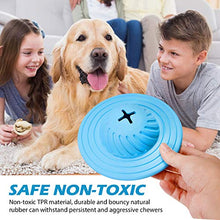 Load image into Gallery viewer, FULNEW IQ Treat Ball Interactive Dog Food Dispenser Durable Dog Chew Toy Ball for Dog Playing, Chewing, Tooth Cleaning (UFO)