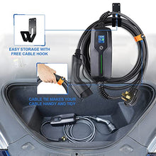 Load image into Gallery viewer, BESENERGY 16/32 Amp Level 2 EV Charger Current-Switchable NEMA 14-50 Plug 220V-250V IP66 Portable Car Charger Compatible with All J1772 Electric Car