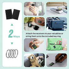 Load image into Gallery viewer, Key Finder, Esky 80dB RF Item Locator with 100ft Working Range, Wireless Wallet Tracker with 1 Transmitter and 6 Receivers for Finding Key, Remote, Pet and Wallet, Batteries Included-Black