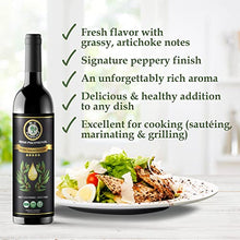Load image into Gallery viewer, M.G. PAPPAS High Polyphenol Rich Olive Oil - Extra Virgin Olive Oil Polyphenol Lab Report 644mg/kg - Cold Pressed & Unfiltered - High Hydroxytyrosol Greek Olive Oil - Award Winning - 12.7 Oz 375ml