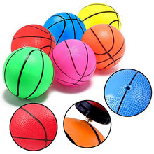 Load image into Gallery viewer, Shindel 6Pcs Mini Basketball, Small Basketball for Toddlers, Kids and Adults Basketball Party Favors Mini Toy Basketball with Pump Suitable for Pool, Indoors, Outdoors