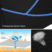 Load image into Gallery viewer, Souke Sports Men's Cycling Underwear Shorts 4D Padded Bike Bicycle MTB Liner Shorts with Anti-Slip Leg Grips(Blue, X-Large)