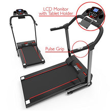 Load image into Gallery viewer, SereneLife SLFTRD18 - Smart Folding Compact Treadmill with Downloadable App & Bluetooth connectivity