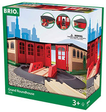 Load image into Gallery viewer, BRIO World - 33736 Grand Roundhouse | 2 Piece Toy Train Accessory for Kids Age 3 and Up