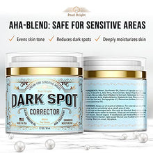Load image into Gallery viewer, Dark Spot Remover for Face, Body and Sensitive areas - Natural Skincare for Underarms, Elbows & Privates - Made in USA - Dark Spot Corrector with Licorice, Mulberry Extract Arbutin, 1.7OZ