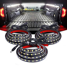 Load image into Gallery viewer, Nilight TR-09 3PCS 60 Bed Light Strip 270 LED with On/Off Switch Blade Fuse Splitter Extension Cable for Cargo, Pickup Truck, SUV, RV, Boat,2 Years Warranty