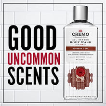 Load image into Gallery viewer, Cremo Rich-Lathering Body Wash A Sophisticated Blend of Distiller’s Spice, Fine Bourbon and White Oak, 16 Fl Oz, (2-Pack)