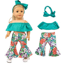 Load image into Gallery viewer, ZQDOLL 19 pcs Girl Doll Clothes Gift for American 18 inch Doll Clothes and Accessories, Including 10 Complete Sets of Clothing