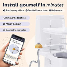 Load image into Gallery viewer, Betterway Bamboo Toilet Paper 12 Pack w/ Bidet Seat Attachment Bundle