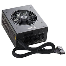 Load image into Gallery viewer, EVGA 210-GQ-1000-V1,1000 GQ, 80+ GOLD 1000W, Semi Modular, EVGA ECO Mode, 5 Year Warranty, Power Supply,Black