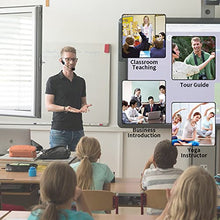 Load image into Gallery viewer, Wireless Microphone System for 2 People, 2.4G Dual Wireless Headset Mics Ideal for Speakers, Voice Amplifier, PA System, Teacher, Tour Guides, Fitness Instructor