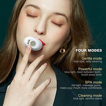 Load image into Gallery viewer, Sunartec Teeth Whitening Light Kits, Sonic Electric Toothbrush for Adults New Generation U-shaped Toothbrushes with 4 Modes Professional Blue Cold LED Light Tooth Whitening