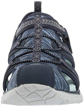 Load image into Gallery viewer, Dr. Scholl's Shoes Women's Andrews Fisherman Sandal, Navy Nubuck/Fabric, 8 M US
