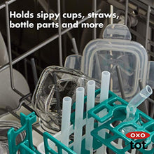 Load image into Gallery viewer, OXO Tot Dishwasher Basket for Bottle Parts & Accessories, Teal