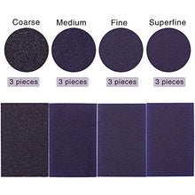 Load image into Gallery viewer, eBoot Sanding Sponge Grit Sanding Blocks, Washable and Reusable Sand Sponge Kit, 12 Pieces (Assortment Grade)