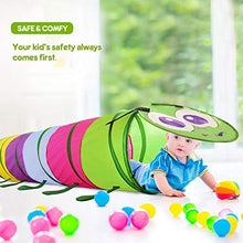 Load image into Gallery viewer, GeerWest Toddlers Tunnel for Kids, Pop Up Crawl Through Baby Tunnel Toy for Children & Dogs Indoor & Outdoor Play, Gifts for Boys Girls Backyard Playset (Modeling Tunnel)