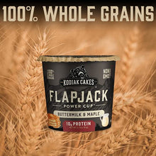 Load image into Gallery viewer, Kodiak Cakes Protein Pancake Flapjack Cup Variety Pack, Buttermilk, Chocolate Chip, & S’mores (Pack of 12)
