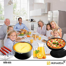 Load image into Gallery viewer, Air Fryer Accessories for Ninja Gowise Cosori Phillips Nuwave 7inch Air Fryer Accessories Fit 3.2QT,3.7QT-4.2QT Air Fryer,Nonstick Coating Dishwasher Safe,with Cookbook