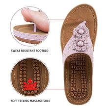 Load image into Gallery viewer, Women's Sandals Comfortable Flip Flops for Women with Arch Support Summer Casual Wedge Sandals Shoes Casual