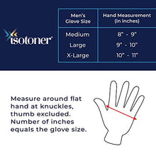 Load image into Gallery viewer, isotoner Microfiber Men's Gloves, Touchscreen, Water-Repellent, Black, LG