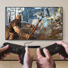 Load image into Gallery viewer, Thin HDMI Cable 6ft for Nintendo Switch, PS3, PS4, PS4 Pro, Xbox One, Xbox 360, Roku to HDTV, Monitor, FOINNEX Slim HDMI 1.4 Cord 4K, High Speed Support Ultra HD,1080P, 3D,Ethernet,ARC,HDR