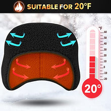 Load image into Gallery viewer, Lauzq Winter Ear Warmers Headbands - Thermal Ear Muffs for Men Women in Cold Weather for Ski Running Cycling Workout