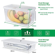 Load image into Gallery viewer, Produce Saver Refrigerator Organizer Bins - 4.5L x 3 SILIVO FreshWorks Stackable Fridge Storage Containers with Removable Drain Tray for Produce, Fruits, Vegetables, Meat and Fish