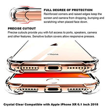 Load image into Gallery viewer, Compatible with iPhone XR 6.1" 2018 Case, Slim Fit Crystal Clear with 4 Corners Protection Cover with Soft Scratch-Resistant TPU Lightweight Anti-Scratch Shock Absorption Protective -Gray