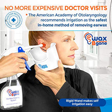 Load image into Gallery viewer, WaxBgone Ear Wax Removal Kit with Earwax Drops and SoftSpray Ear Irrigation Tips for Safe and Effective Earwax Removal - Complete Ear Cleaning Kit for Adults and Kids