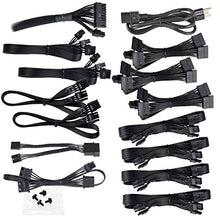 Load image into Gallery viewer, EVGA 210-GQ-1000-V1,1000 GQ, 80+ GOLD 1000W, Semi Modular, EVGA ECO Mode, 5 Year Warranty, Power Supply,Black