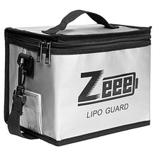 Load image into Gallery viewer, Zeee Lipo Safe Bag Fireproof Explosionproof Bag Large Capacity Lipo Battery Storage Guard Safe Pouch for Charge & Storage(8.46 x 6.5 x 5.71 in )