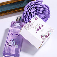 Load image into Gallery viewer, Bath Gift Set for Women - Luxurious 8 Pcs Bath Set with Jasmine Scented, Includes Bubble Bath, Shower Gel, Milk Lotion & Butter and More, Perfect Women Gifts