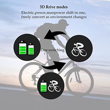 Load image into Gallery viewer, Aceshin 20" Folding Electric Bike with 36V 250W Removable Large Capacity Lithium-Ion Battery, 7 Speed Gear and Three Working Modes Electric Bicycle (White)
