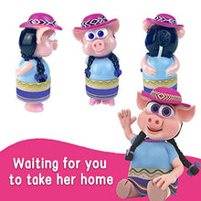 Load image into Gallery viewer, La Granja De Zenon Farm Toys Chancha Stuffed PVC Animal Plush Pig Toys 8" Interactive Musical Doll Gift for Toddlers