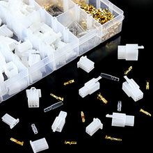 Load image into Gallery viewer, Swpeet 700Pcs Automotive Electrical Wire Connectors Kit, 2.8mm 2 3 4 6 9 Pin Automotive Electrical Wire Connectors Pin Header Crimp Wire Terminals and 30 Kits 4mm Car Motorcycle Bullet Terminal Wire