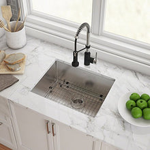 Load image into Gallery viewer, KRAUS Standard PRO 23-Inch 16 Gauge Undermount Single Bowl Stainless Steel Kitchen Sink, KHU101-23