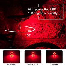 Load image into Gallery viewer, Te-Rich Ultra Bright Bike Lights Rechargeable 800 Lumens Headlight and Taillight Set, LED Bicycle Lights Front and Back, Quick Release Safety Lamp Cycling Accessories for Road/Mountain/City Bikes