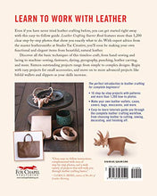 Load image into Gallery viewer, Leather Crafting Starter Book: Tools, Techniques, and 16 Step-by-Step Projects for Beginners (Fox Chapel Publishing) Learn the Basics and Start Making Wallets, Cases, Covers, Bags, Moccasins, & More