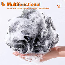 Load image into Gallery viewer, Eco-Friendly Natural Wooden Soap Dish & XL 75g Soft Shower Loofahs Balls