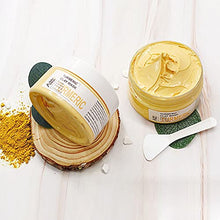 Load image into Gallery viewer, ANAIRUI Turmeric Vitamin C Face Mask, Clay Facial Mask with Vitamin C E for Radiant Skin, Acne Control and Refining Pores 4.05 Oz